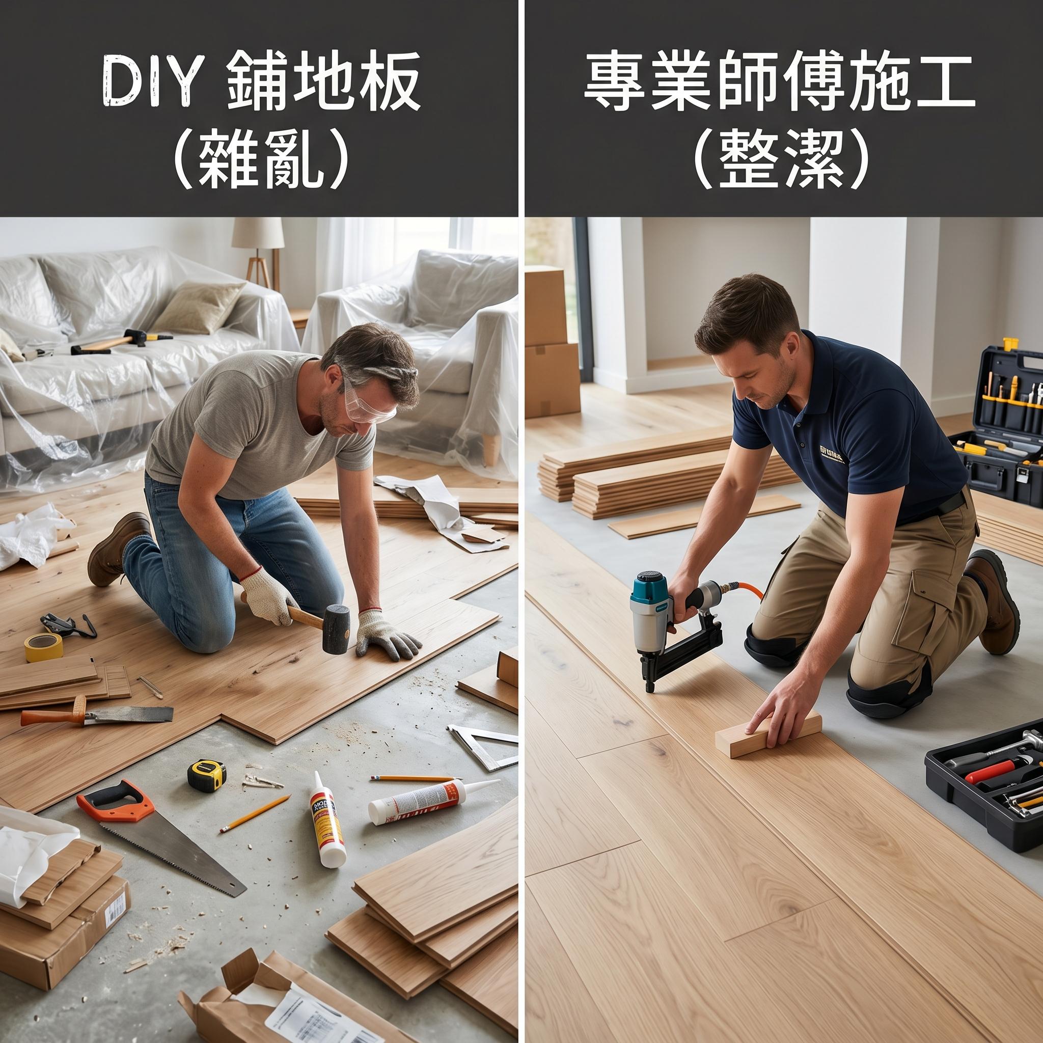 DIY鋪地板_木語地材